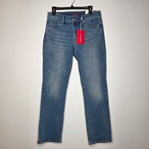 NWT Lucky Brand Women's Mid-Rise Sweet Straight-Leg Jeans